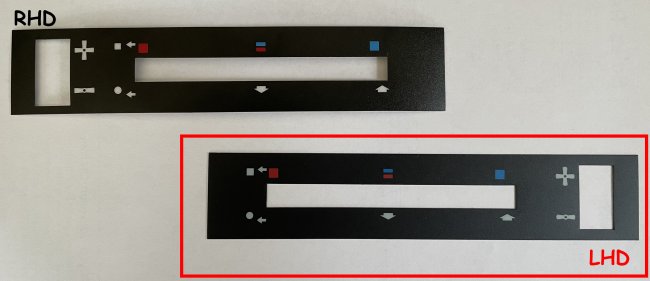 MK2 Escort Heater Slide Decal LHD