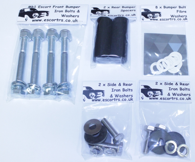 Mk1 Escort Bumper Bolt, Spacer & Washer Set