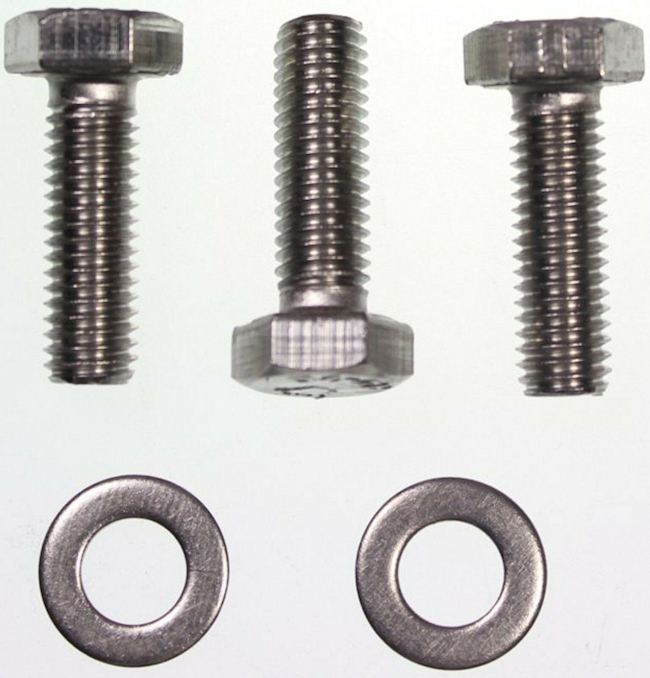 Mk2 Front Tow Hook Bolts & Washers (SS) £2.75