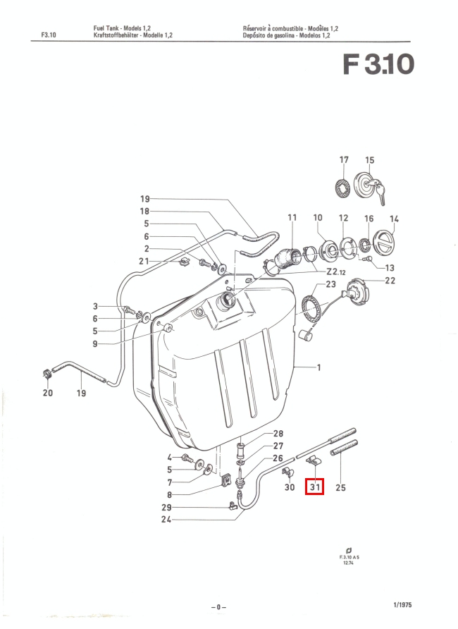 Mk2 Escort Fuel Line To Cross Member Clips £2.88