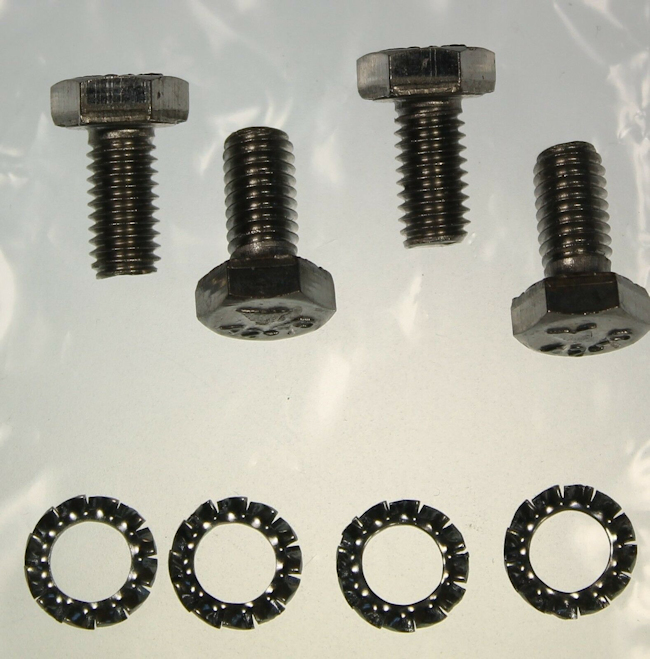 Mk2 Escort Door Check Strap Plate Assembly Bolts (Stainless) £3.99