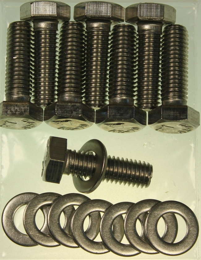 Mk2 Escort Front Seat Base Bolts & Washers (SS) £4.99
