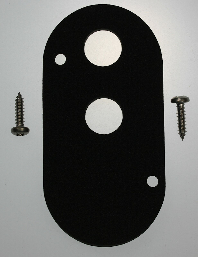 Early Mk2 Escort (Inline Pipes) Heater Matrix Plate Seal 