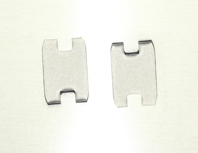 2 x Mk1 Escort Rear Brake Cylinder Support / Retainer Plates
