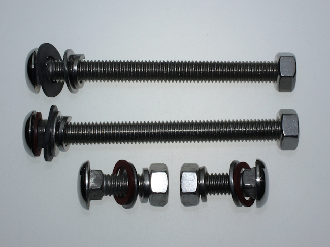 Polished Stainless Steel Rear Bumber Bolts £19.99