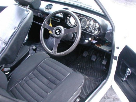 Mk1 Escort RS Steering Wheel Emblem Fitted