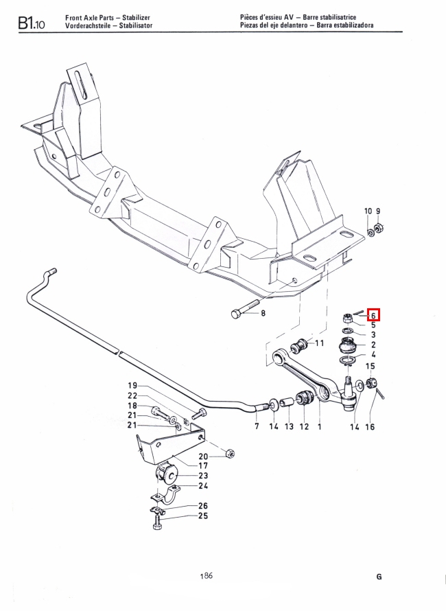 Mk1 Escort Lower Arm Cotter Pins Stainless Steel