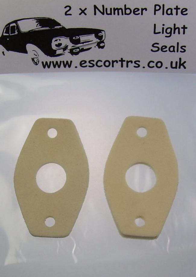 Mk1 Escort Number Plate Light Seals £4.50