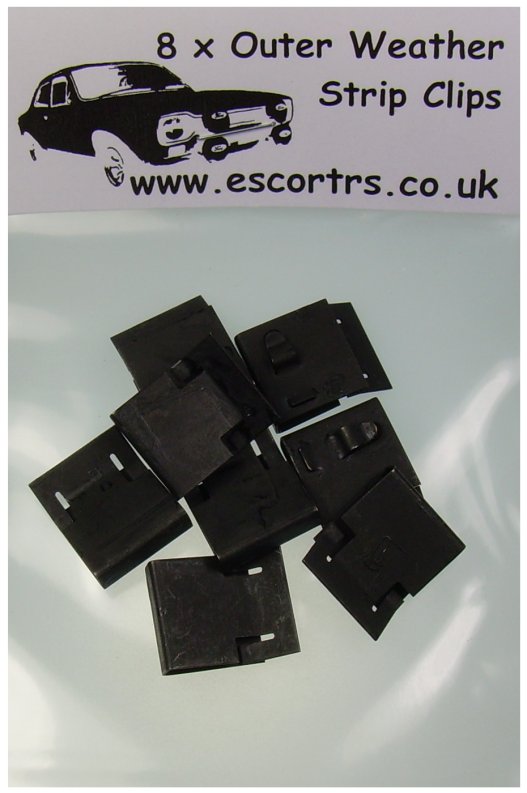Mk1 Escort Outer Weather Strip Clips £5.95