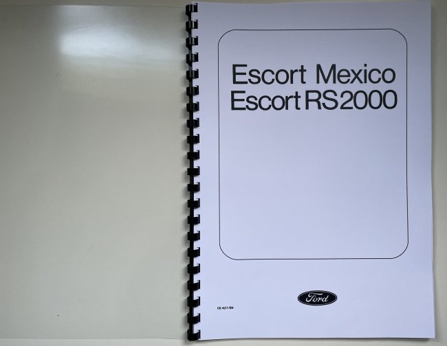 Mexico & RS2000 Supplementary Workshop Manual £14.99