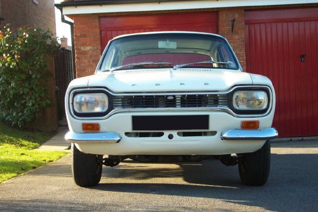 Mk1 Escort Twin Cam Front View