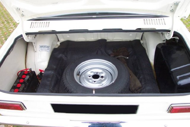 Mk1 Escort Twin Cam Tidy Boot Shot